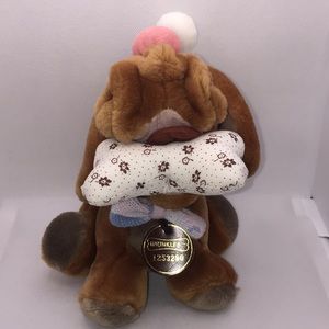 Vintage Wrinkles Plush Dog Stuffed Animal Heritage Collection Ganzbros 1984